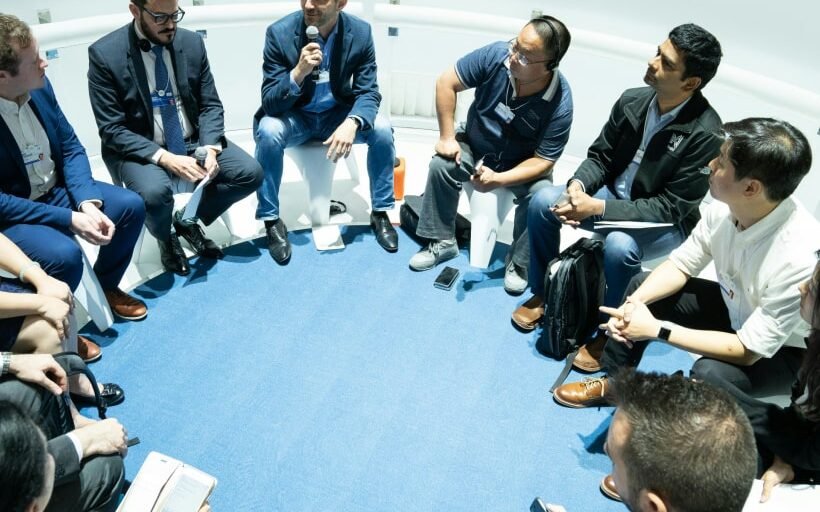 Team discussions for marketing idea development